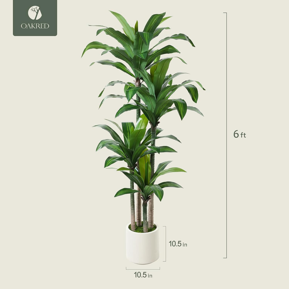 🌿 UV-Resistant Artificial Outdoor Plants Set ✨ Lush Greenery for Your Garden, Porch & Patio