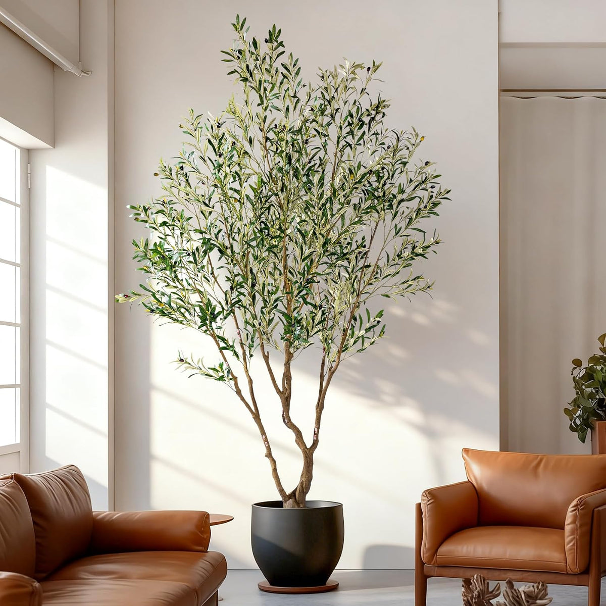 🌿 Lifelike Artificial Indoor Plants ✨ Easy-Care Greenery for a Cozy Living Room, Bedroom & Office