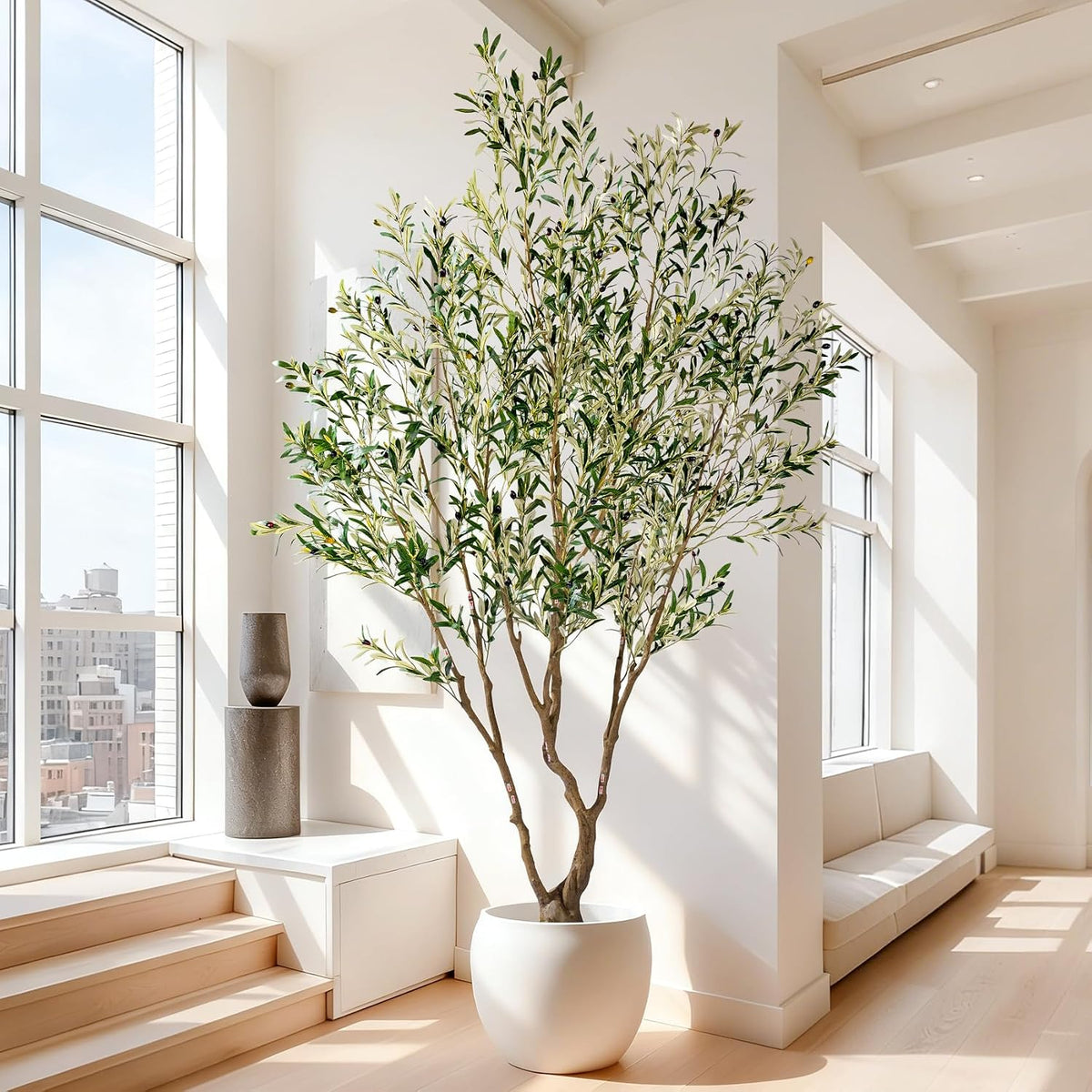 🌿 Lifelike Artificial Indoor Plants ✨ Easy-Care Greenery for a Cozy Living Room, Bedroom & Office