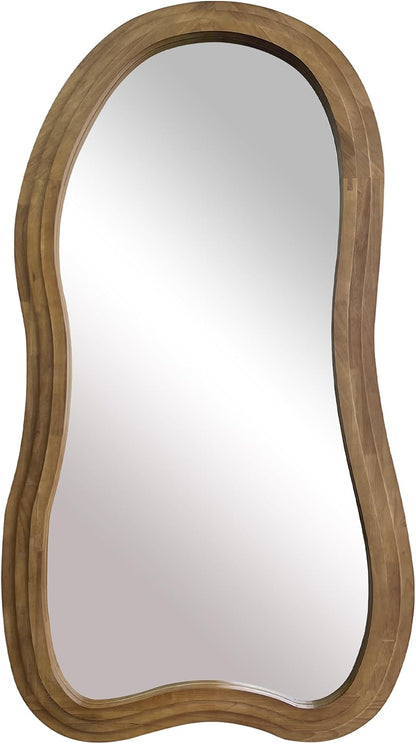 ✨ Irregular Full-Length Floor Mirror – Modern 3-Layer Design for a Stylish, Light-Filled Home 🪞