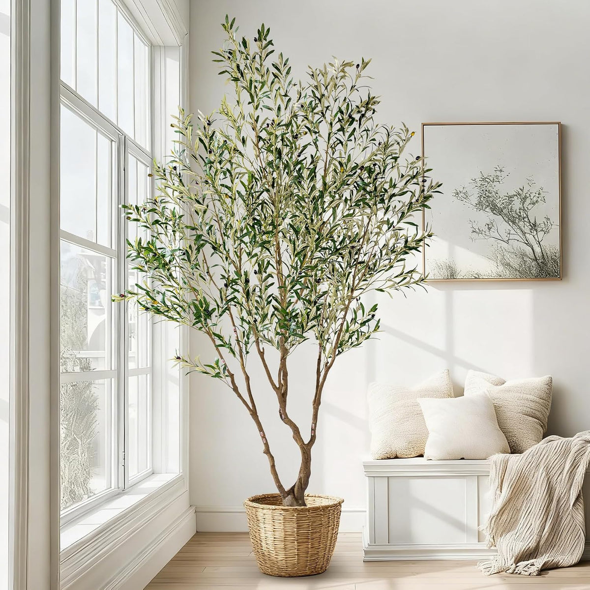 🌿 Lifelike Artificial Indoor Plants ✨ Easy-Care Greenery for a Cozy Living Room, Bedroom & Office