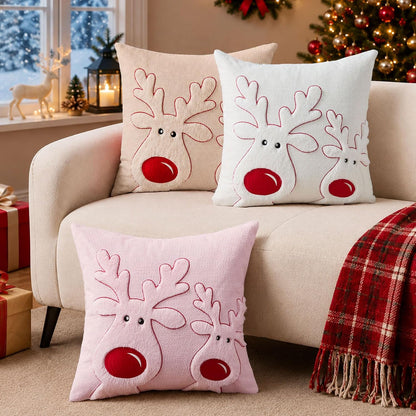 🎄 Christmas Holiday Pillow Covers ✨ Cozy Festive Cushion Covers for a Warm & Merry Home ❤️