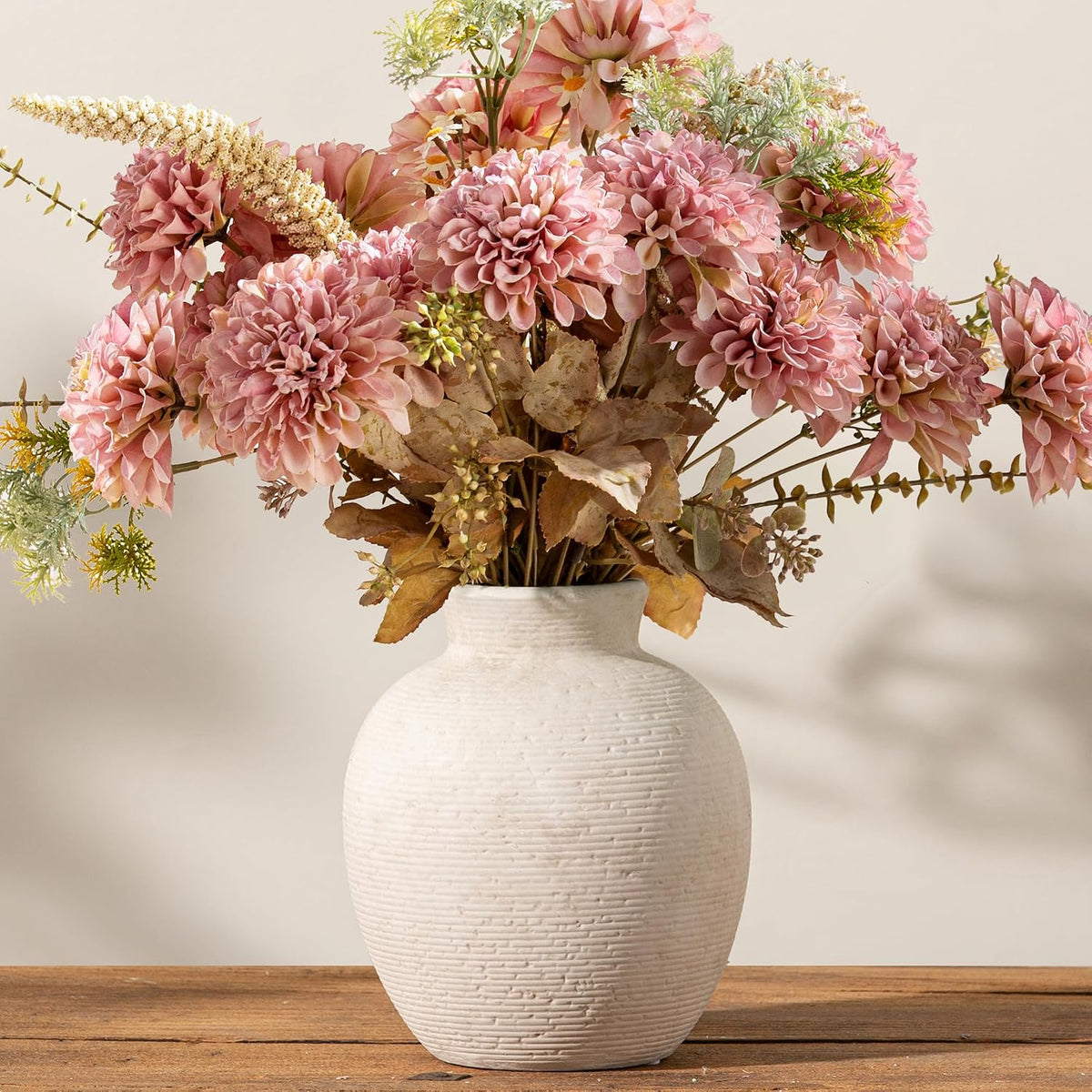 🌸 Modern Ceramic Flower Vase ✨ Elegant Minimalist Home Decor for a Cozy & Stylish Space