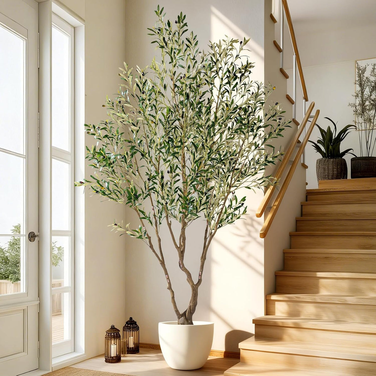 🌿 Lifelike Artificial Indoor Plants ✨ Easy-Care Greenery for a Cozy Living Room, Bedroom & Office